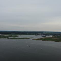 Marina Kröslin und Salzwiesen des NSG Großer Wotig