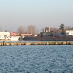 sowjetisches U-461 in Peenemünde